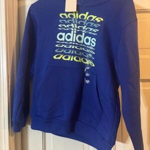 Adidas hooded sweatshirt NWT